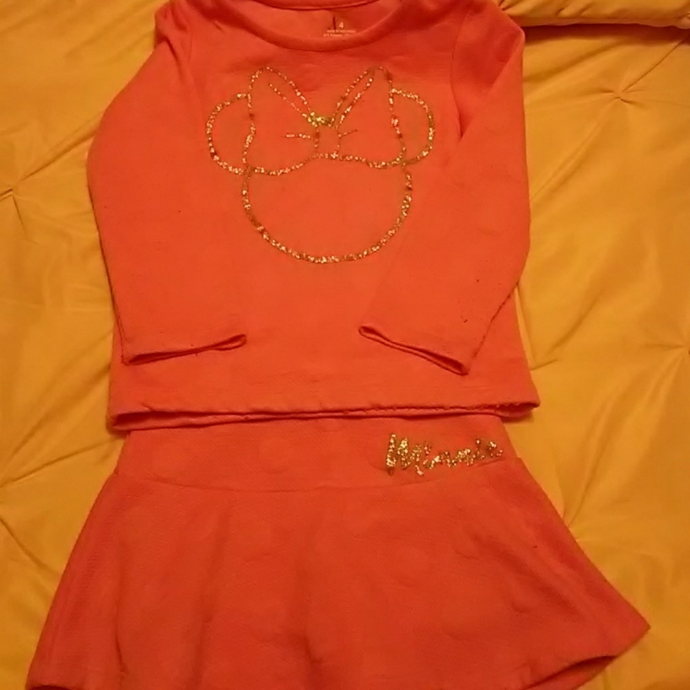 Minnie mouse skirt outfit